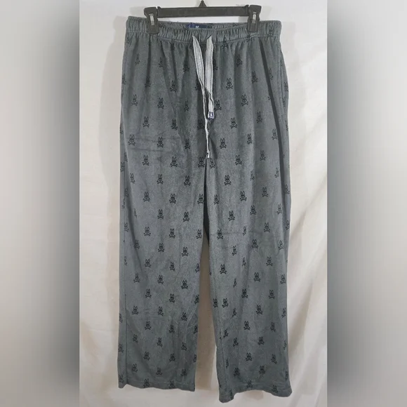 Psycho Bunny Men's Lounge Pajama Pants Large - Picture 1 of 4
